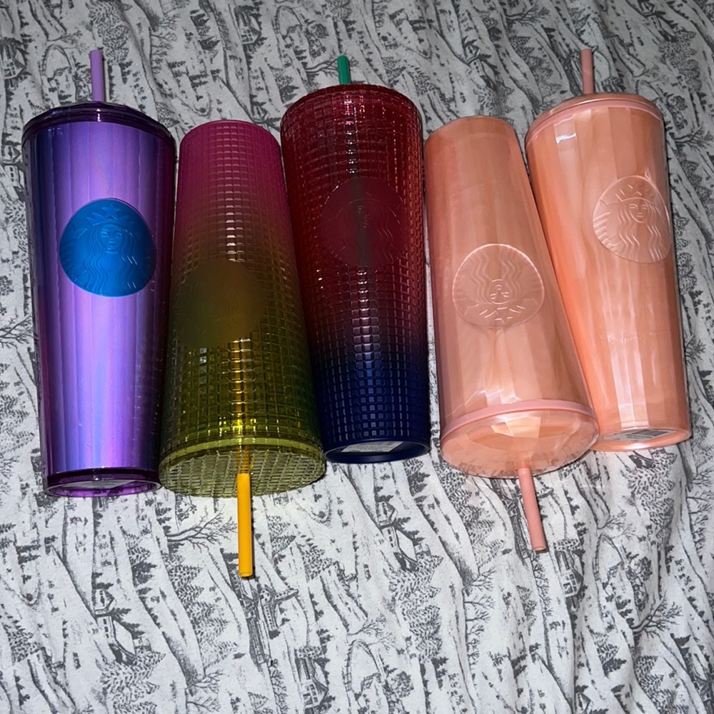 Starbucks tumblers